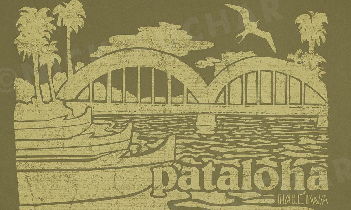 Pataloha Shirt Art By Nick Kuchar