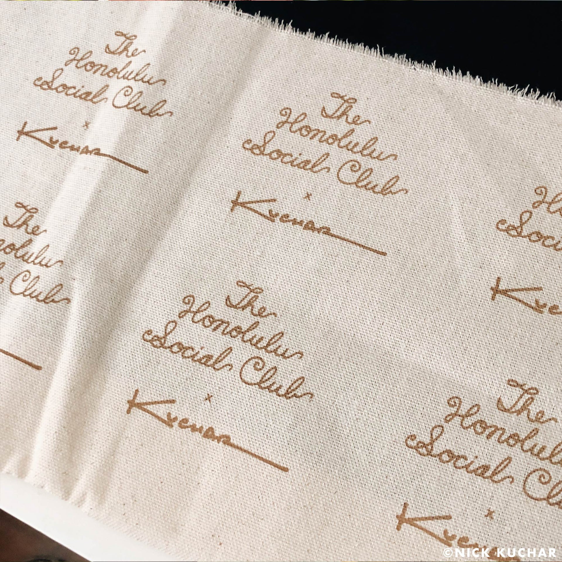 Tag Hawaii Vintage Chain Stitch Jacket collaboration Nick Kuchar The Honolulu Social Club