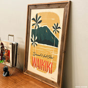 Barnwood handmade frame diamond head Oahu by Nick Kuchar