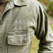 Hawaii Surf Vintage Chain Stitch Jacket collaboration Nick Kuchar The Honolulu Social Club