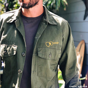 Hula Wahine Hawaii Vintage Chain Stitch Jacket collaboration Nick Kuchar The Honolulu Social Club