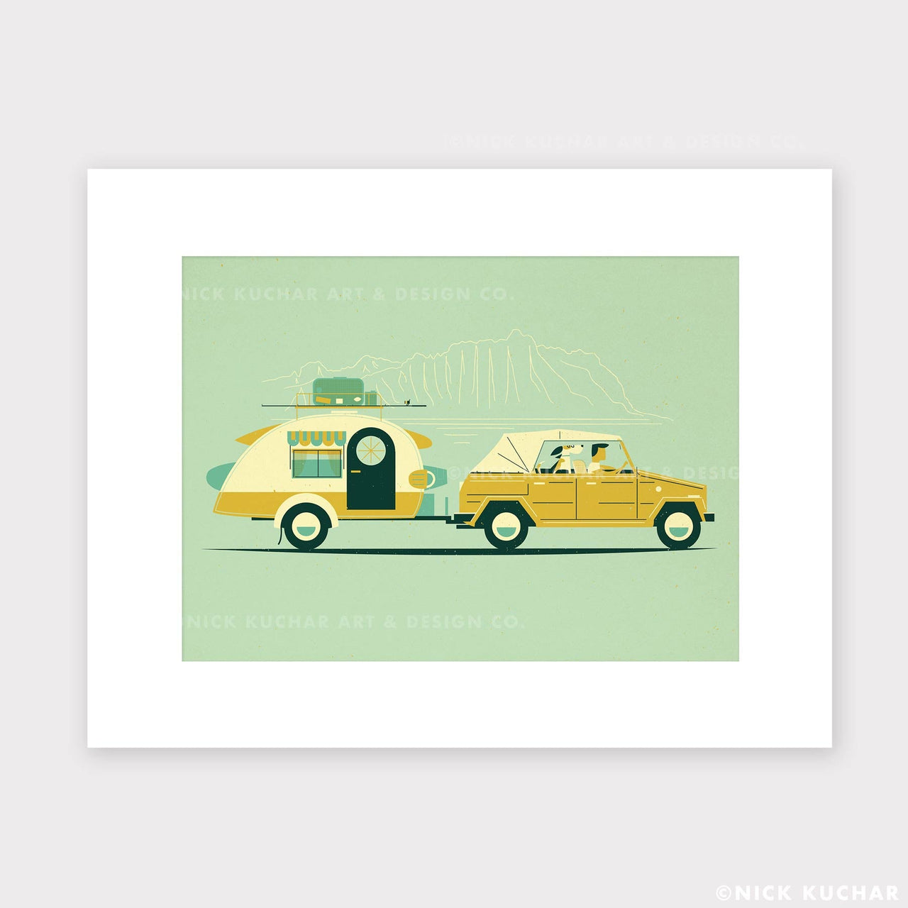 Koolau Weekender Hawaii Screen Print