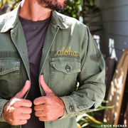 Make Lei Hawaii Vintage Chain Stitch Jacket collaboration Nick Kuchar The Honolulu Social Club