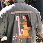 Make Lei Hawaii Vintage Chain Stitch Jacket collaboration Nick Kuchar The Honolulu Social Club