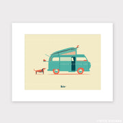 Van Life Hawaii Screen Print