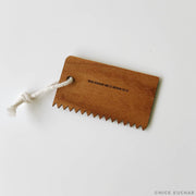 Wood surf wax comb palm tree Hawaii biodegradable cotton cord