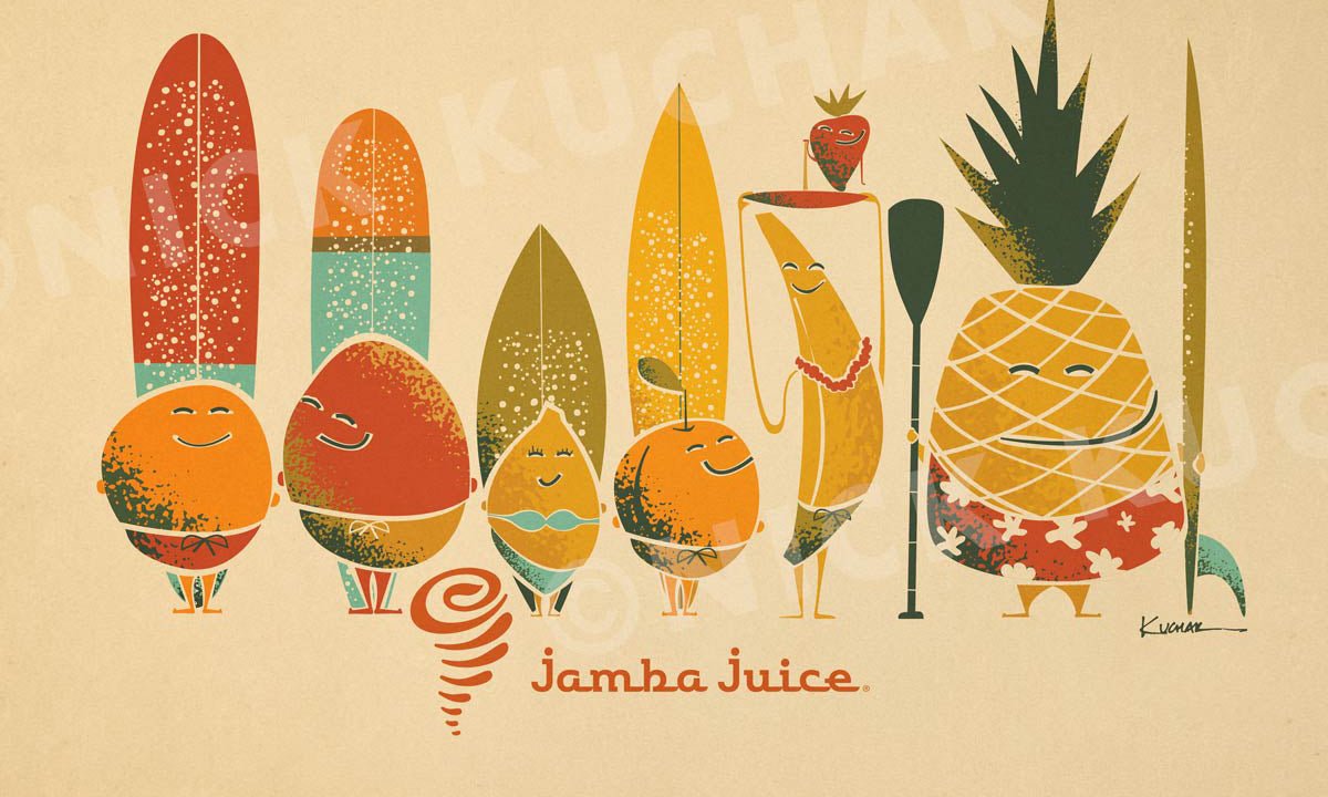 Nick Kuchar Jamba Juice Surf Gift Cards