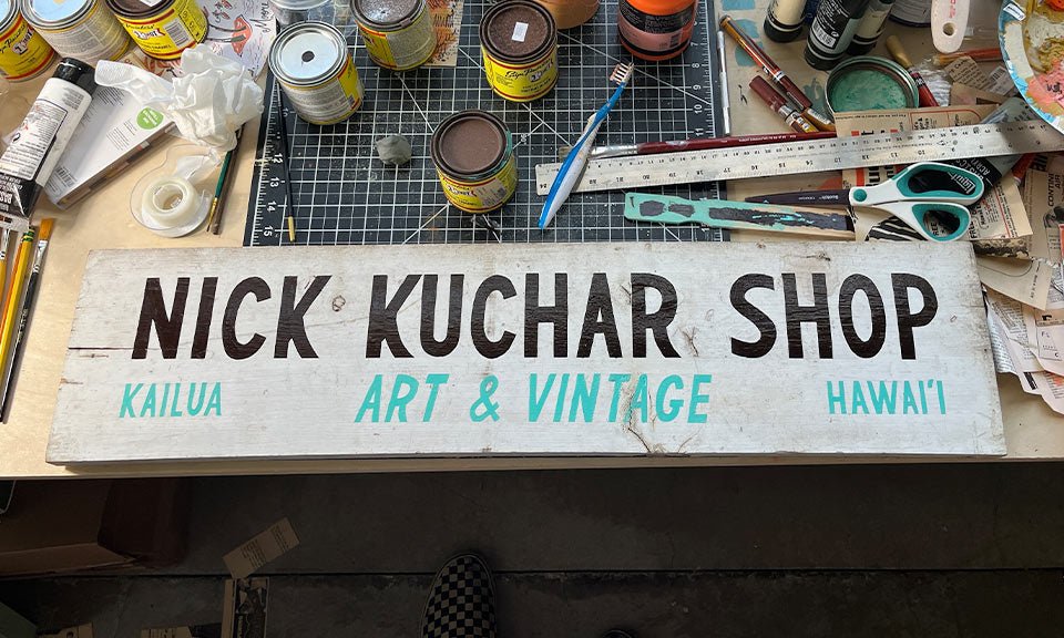 Let's Paint a Shop Sign!