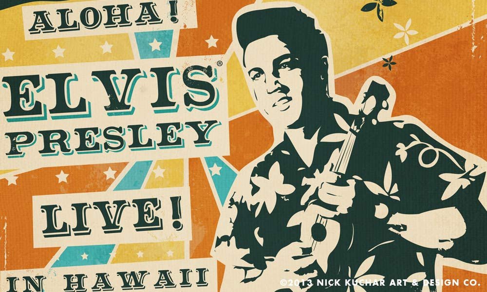 Vintage Elvis Presley Foundation Design