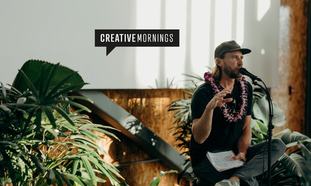 Watch Nick Kuchar at Creative Mornings HNL