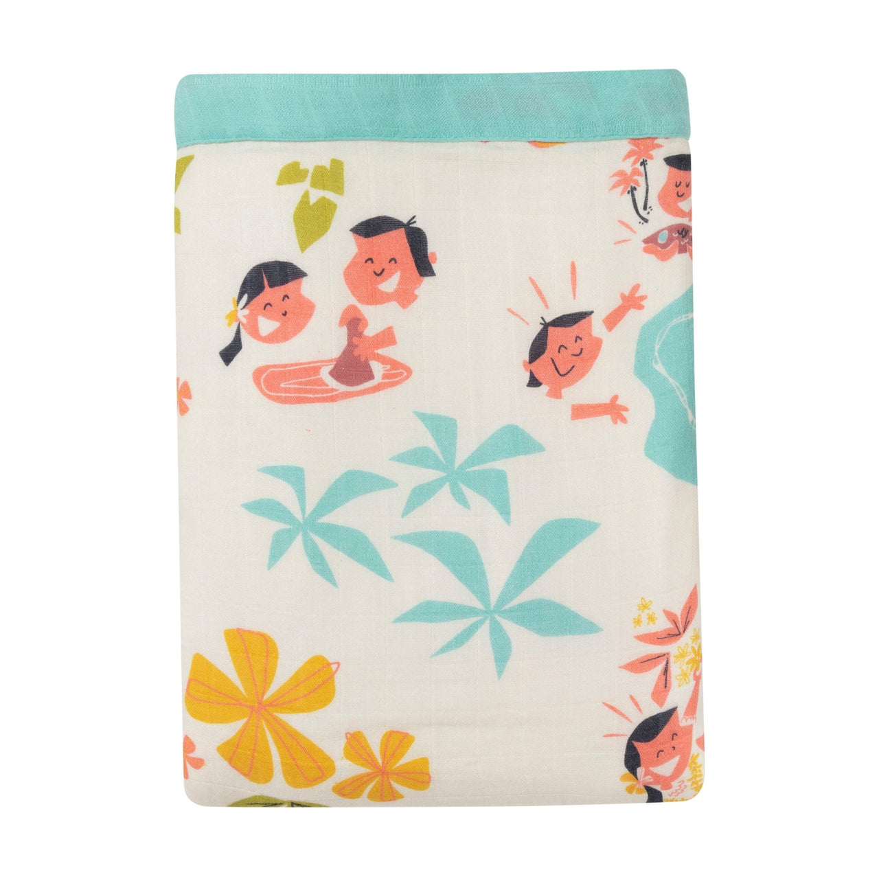 Large Bamboo Throw Blanket- Cocomoon X Nick Kuchar