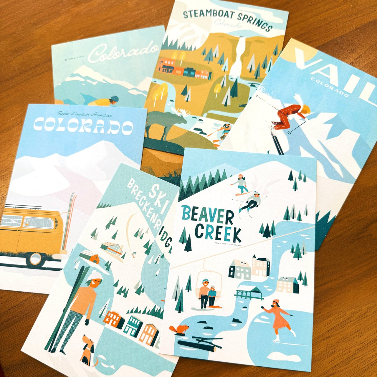 Colorado Postcard Set - Six 4x6 Cards