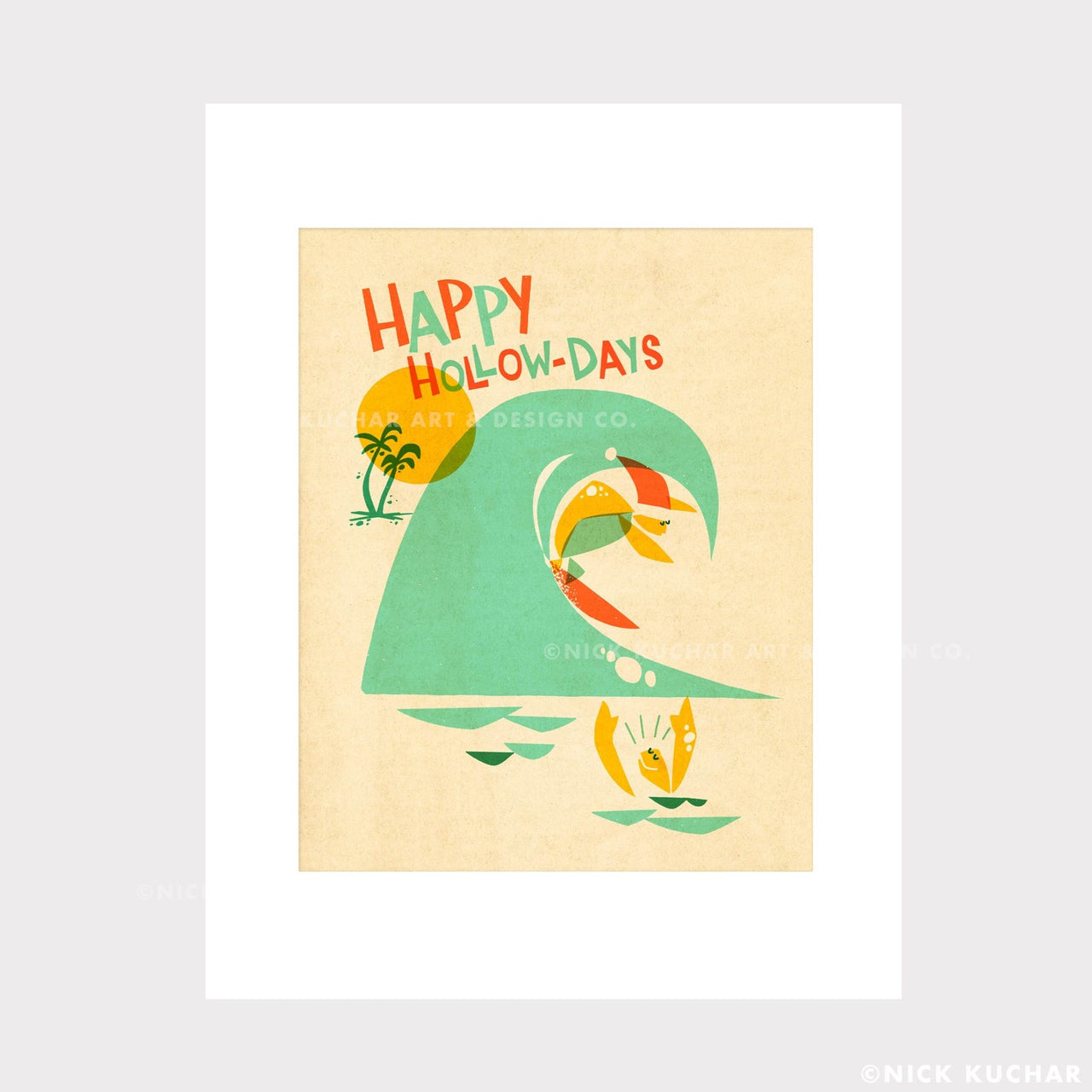 Happy Hollow Days - 8x10 Matted Print (11x14)