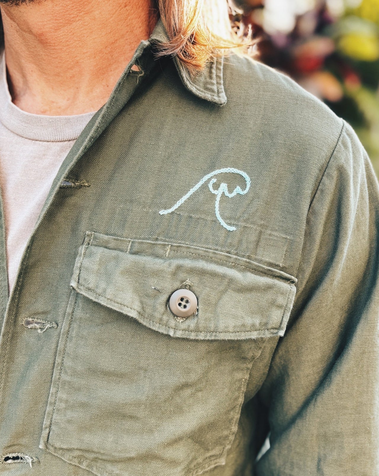 Hawaii Surf - Vintage Chain Stitch Jacket