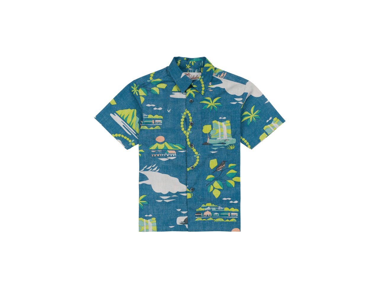 Kahala Shirts x Nick Kuchar - "Aloha Kauai" Kid's Aloha Shirt