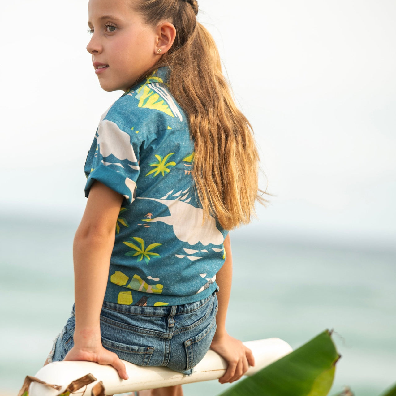 Kahala Shirts x Nick Kuchar - "Aloha Kauai" Kid's Aloha Shirt *PreOrder*