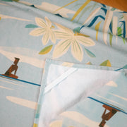 aqua surf kitchen tea towel