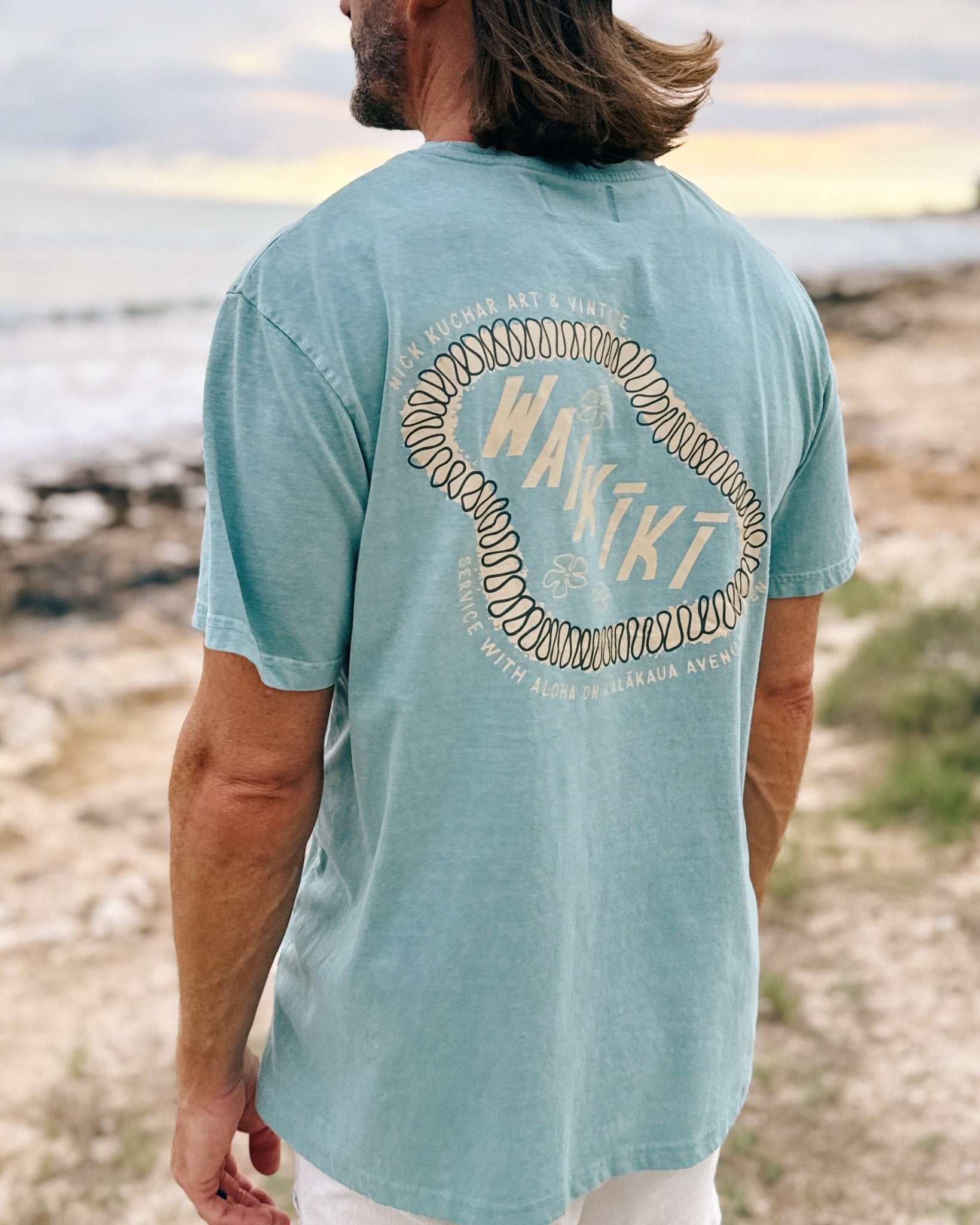 Waikiki Tee Shirt- Men's