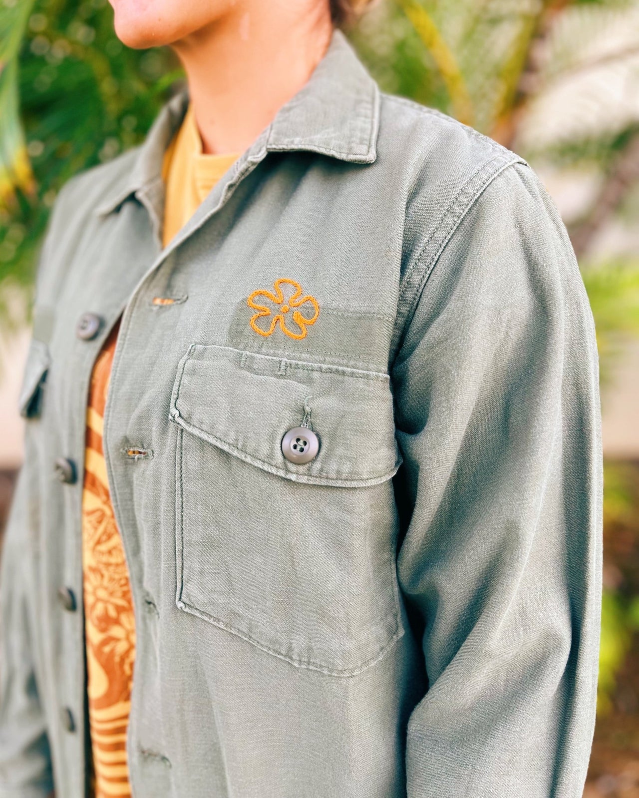 Waikiki - Vintage Chain Stitch Jacket