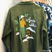 Apres Ski Vintage Chain Stitch Jacket collaboration Nick Kuchar The Honolulu Social Club