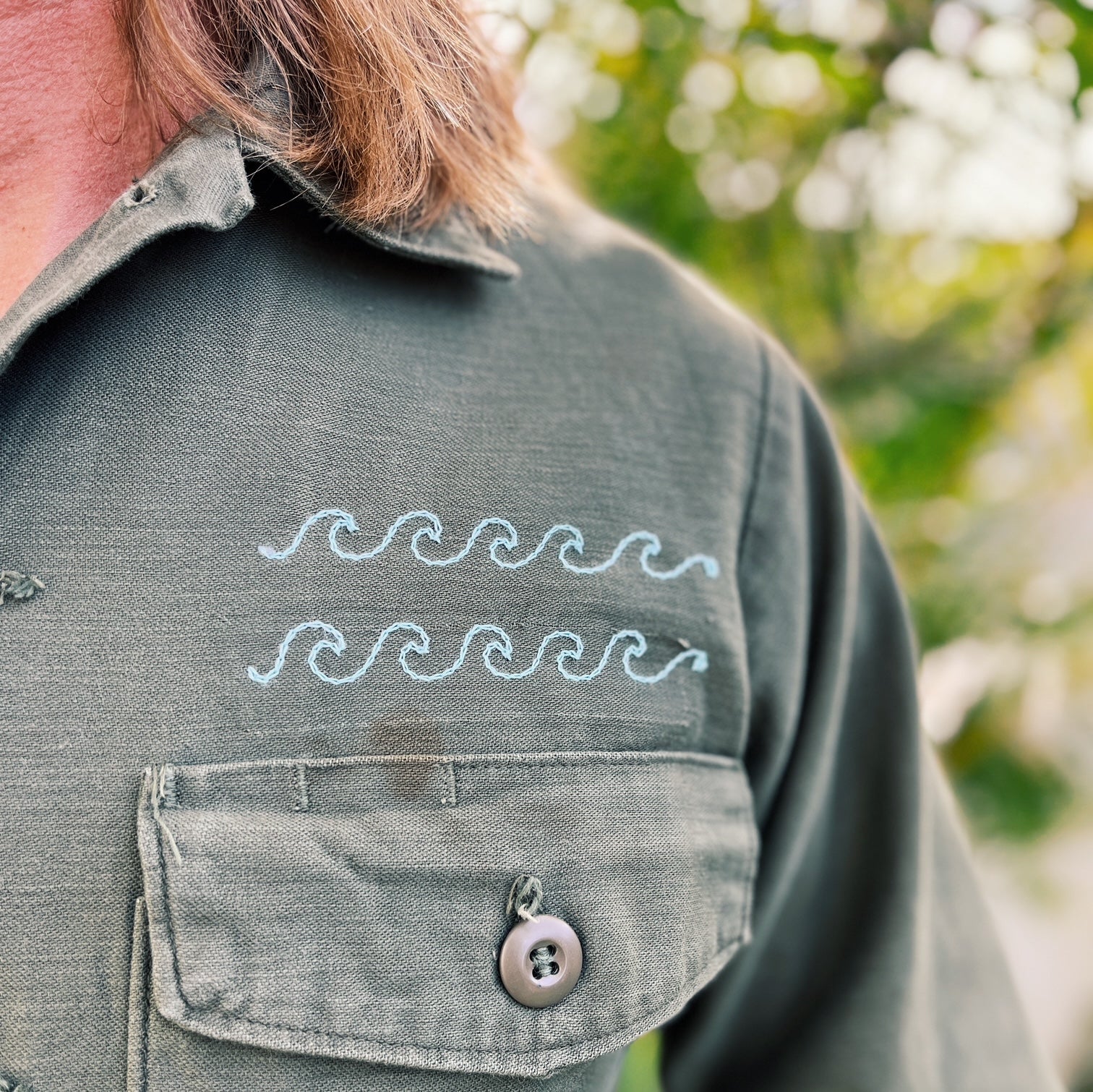 一番人気物 Cutback Jacket Stitch Chain Vintage - トップス