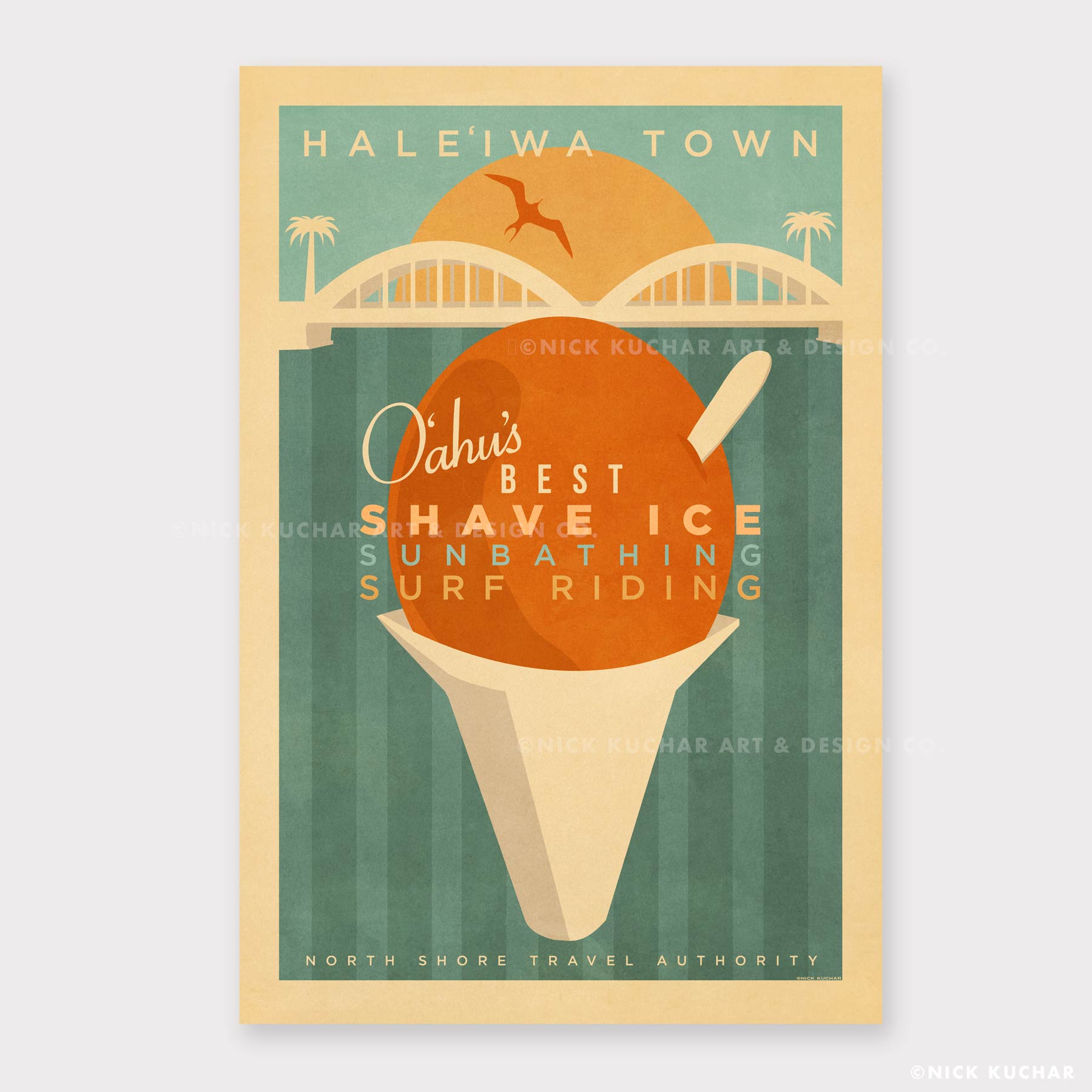 nani ahiahi ~Haleiwa beach パステル画 HanaleiBay_HawaiiBeachII.png?v