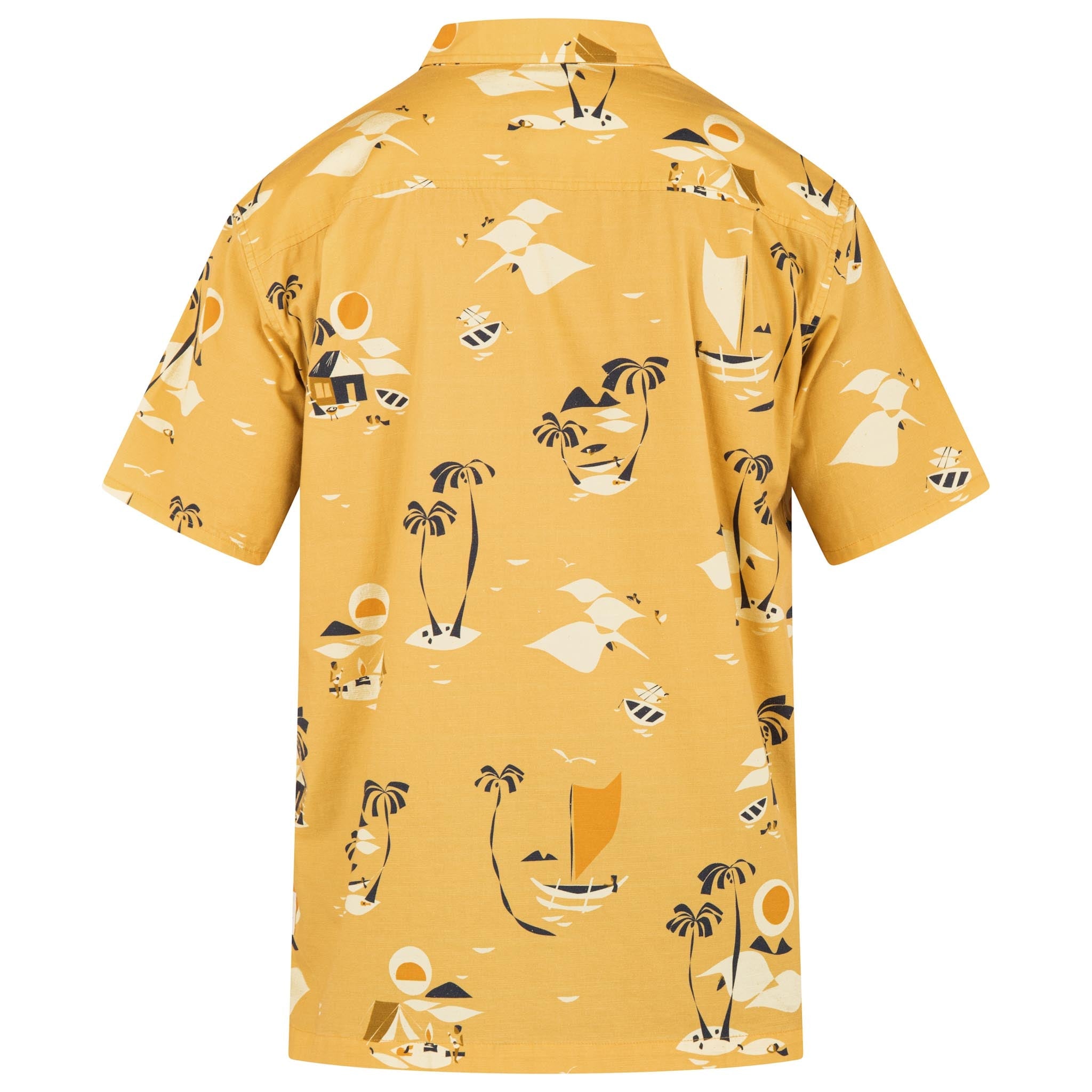 Yellow best sale hurley shirt