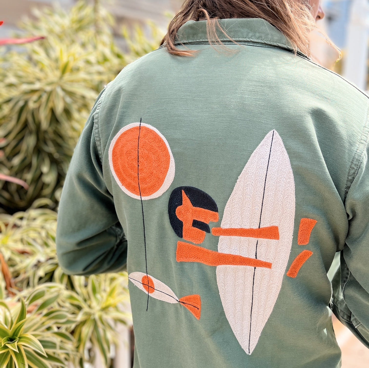 In Between Sets Hawaii Vintage Chain Stitch Jacket collaboration Nick Kuchar The Honolulu Social Club