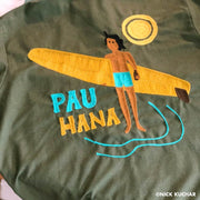 Pau Hana Surf Hawaii Vintage Chain Stitch Jacket collaboration Nick Kuchar The Honolulu Social Club
