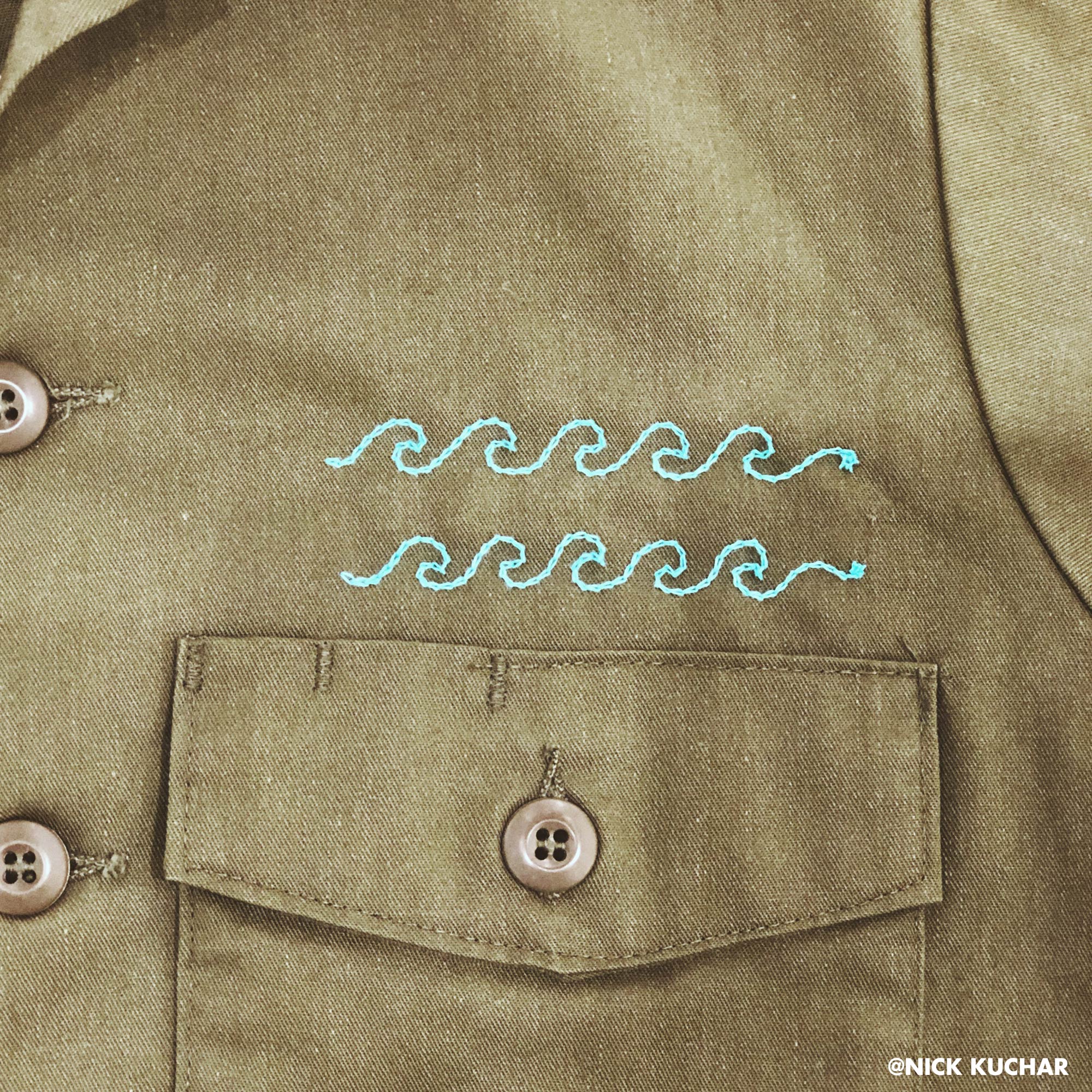 Secret Spot - Vintage Chain Stitch Jacket