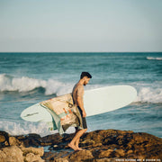 Surfer Towel Retro Hawaii Style "Kama‘aina" Microfiber Beach Towel